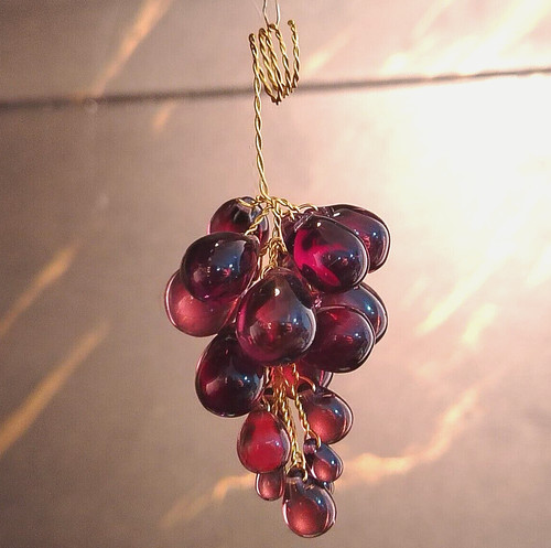 Pampille grappe raisin - de, en