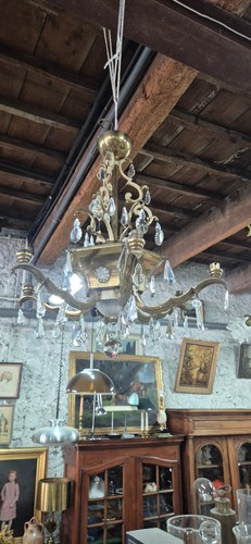 Lustre pampilles laiton - pampilles, et