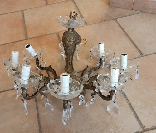 Lustre pampilles vontage - a,