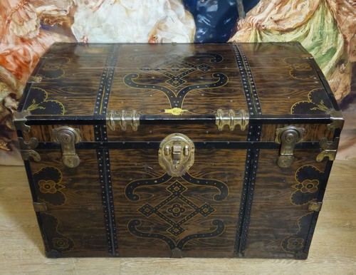 Coffre ancien voyage en - voyage,